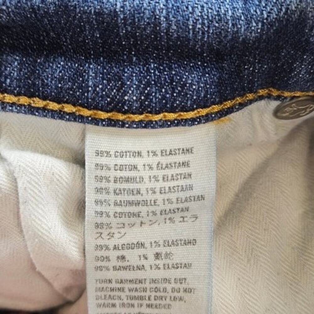 Abercrombie & Fitch Women's Jeans Blue W27 L29 Distressed Stretch Skinny - Picture 6 of 7